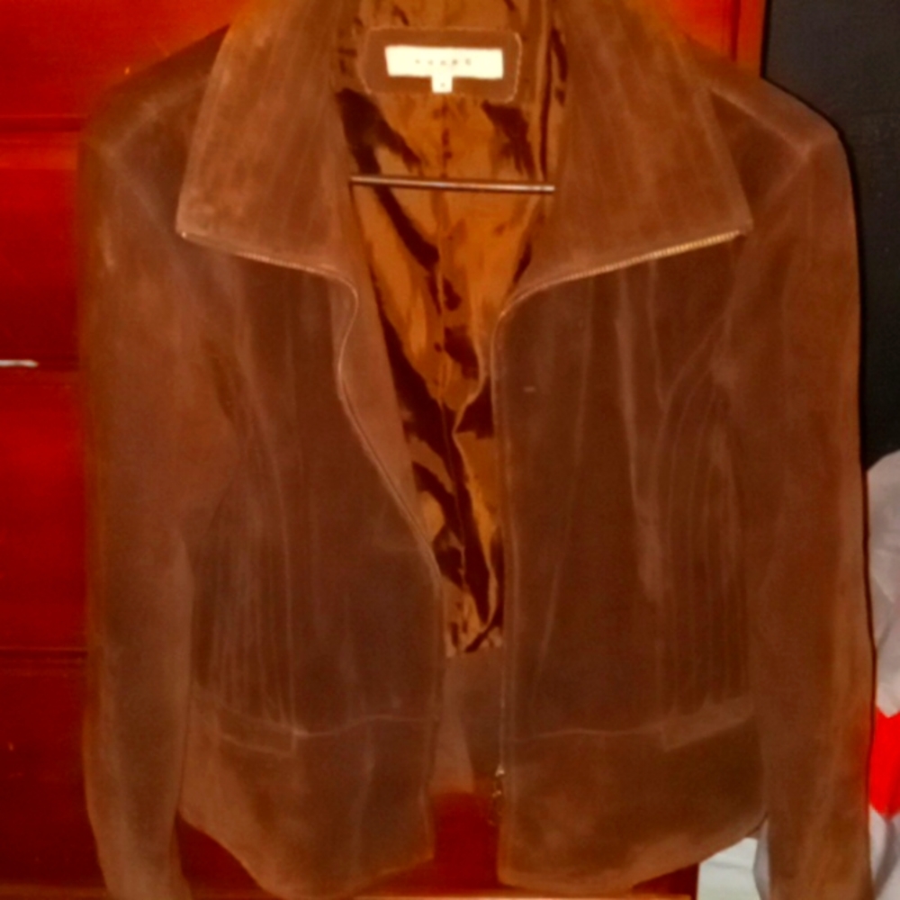 Medium swayed jacket brown
